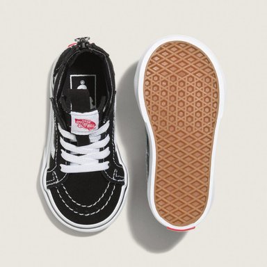 ZAPATILLAS NIÑO VANS URBANAS NEGRO TD SK8-HI ZIP - 4