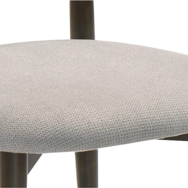 JUEGO DE COMEDOR MAISON LINETT JULIETTE 6 SILLAS GRIS - 12