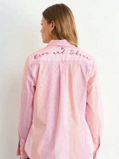 BLUSA MUJER IO LISTADA BORDADO - 4