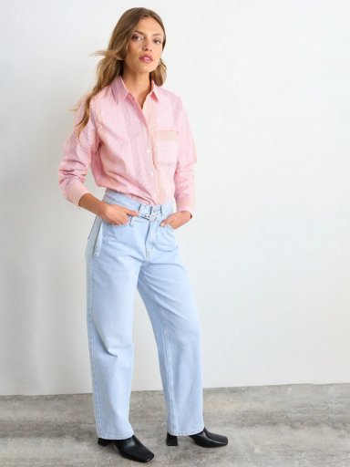 BLUSA MUJER IO LISTADA BORDADO - 2