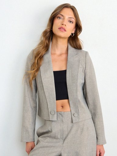 BLAZER MUJER IO CROP TOPE - 3