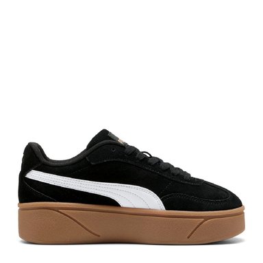 ZAPATILLA MUJER PUMA NEGRO PPUMA CLUB II PLAT SD - 3