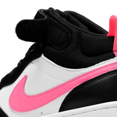 ZAPATILLAS NIÑA NIKE URBANA NEGRO COURT BOROUGH MID 2 BG - 10