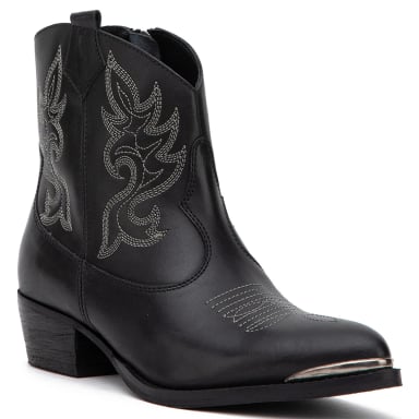 BOTINES MUJER GACEL NEGRO ASHLEY CUERO - 3