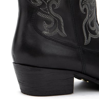 BOTINES MUJER GACEL NEGRO ASHLEY CUERO - 5