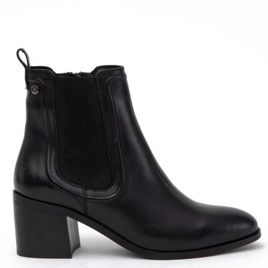 BOTINES MUJER GACEL NEGRO CALUM CUERO - 1