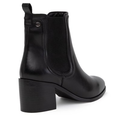 BOTINES MUJER GACEL NEGRO CALUM CUERO - 4