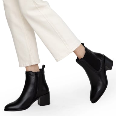 BOTINES MUJER GACEL NEGRO CALUM CUERO - 2