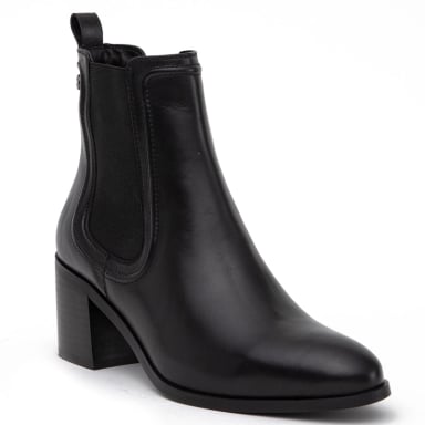 BOTINES MUJER GACEL NEGRO CALUM CUERO - 3