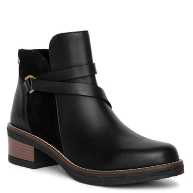 BOTINES MUJER GACEL NEGRO MIKA CUERO - 3