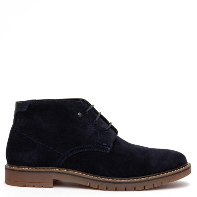 BOTINES HOMBRE GUANTE AZUL MARINO ALBANY CUERO - 1