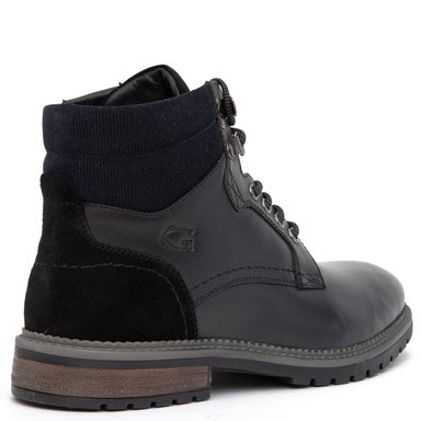 BOTINES HOMBRE GUANTE NEGRO SALENTO CUERO - 4