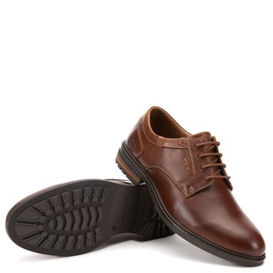 ZAPATOS HOMBRE GUANTE CAFÉ MITTE CUERO - 5