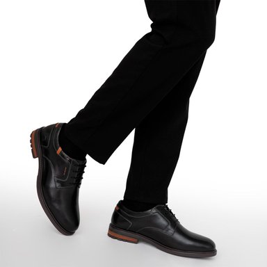 ZAPATOS HOMBRE GUANTE NEGRO MITTE CUERO - 2