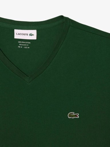 POLERA HOMBRE LACOSTE ALGODÓN MANGA CORTA - 3