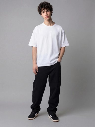 JEANS HOMBRE INDEX ALGODÓN BAGGY - 1