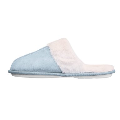 PANTUFLAS MUJER TOP CELESTE - 2