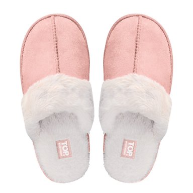 PANTUFLAS MUJER TOP ROSADO - 1