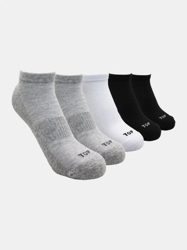 PACK X5 CALCETINES HOMBRE TOP ALGODÓN  - 1