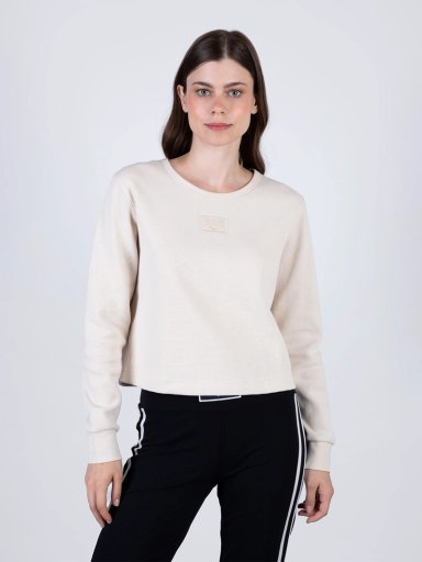 POLERA MUJER EVERLAST ALGODÓN MANGA LARGA - 1