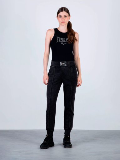 PANTALÓN MUJER EVERLAST ALGODÓN JOGGER - 2