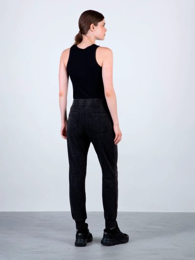 PANTALÓN MUJER EVERLAST ALGODÓN JOGGER - 4