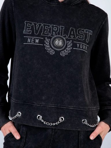 POLERÓN MUJER EVERLAST ALGODÓN HOODIE - 5