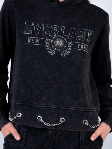 POLERÓN MUJER EVERLAST ALGODÓN HOODIE - 5