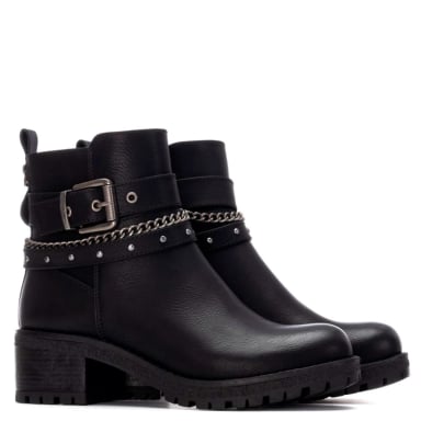 BOTINES MUJER REFRESH NEGRO 172918 - 2