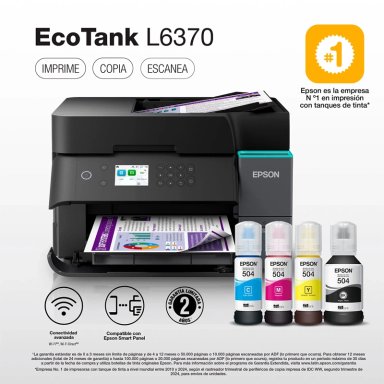 IMPRESORA MULTIFUNCIONAL EPSON INYECCIÓN DE TINTA ECOTANK L6370 - 1
