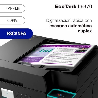 IMPRESORA MULTIFUNCIONAL EPSON INYECCIÓN DE TINTA ECOTANK L6370 - 4