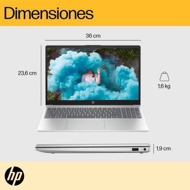 NOTEBOOK HP 15-FC0252LA AMD RYZEN 5 8GB RAM 512GB SSD 15.6 - 10