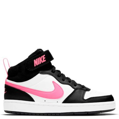 ZAPATILLAS NIÑO NIKE CASUALES NEGRO COURT BOROUGH MID 2  - 1