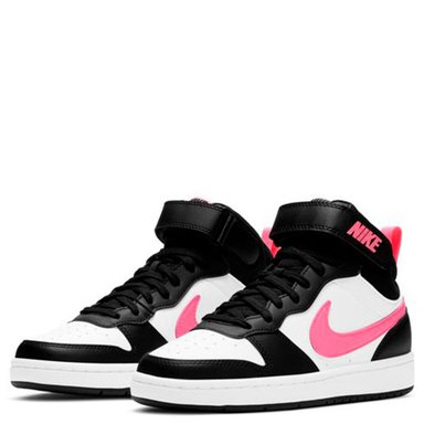ZAPATILLAS NIÑO NIKE CASUALES NEGRO COURT BOROUGH MID 2  - 2