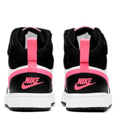 ZAPATILLAS NIÑO NIKE CASUALES NEGRO COURT BOROUGH MID 2  - 3