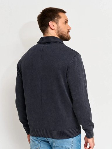 SWEATER HOMBRE BARBADOS ALGODÓN HALF ZIPPER - 2