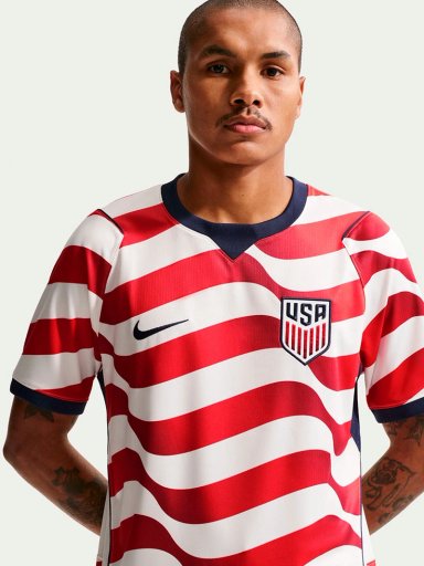 CAMISETA DE FÚTBOL HOMBRE NIKE USMNT 2026 LOCAL BLANCO - 3