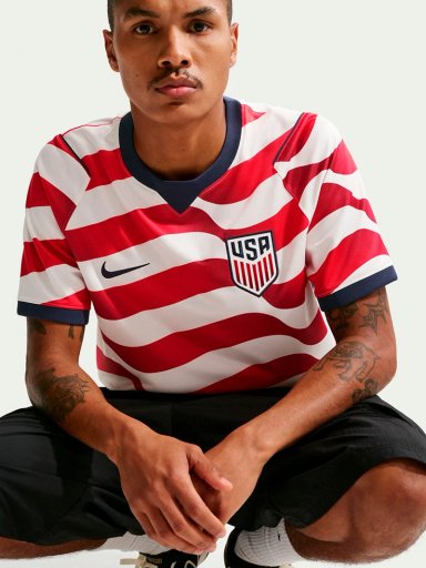 CAMISETA DE FÚTBOL HOMBRE NIKE USMNT 2026 LOCAL BLANCO - 6