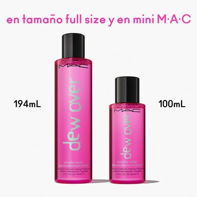AGUA MICELAR DEW OVER MICELLAR WATER MAC COSMETICS 100ML
 - 6