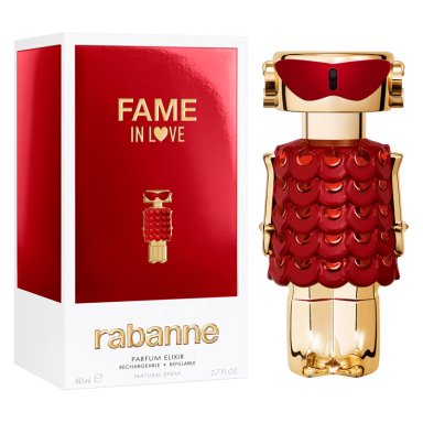 PERFUME RECARGABLE RABANNE FAME IN LOVE PARFUM ELIXIR MUJER EDP 80 ML - 2