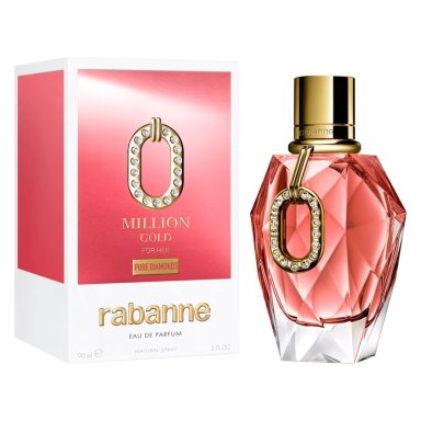 PERFUME RABANNE MILLION GOLD FOR HER PURE DIAMONDS MUJER EDP 90 ML - 2