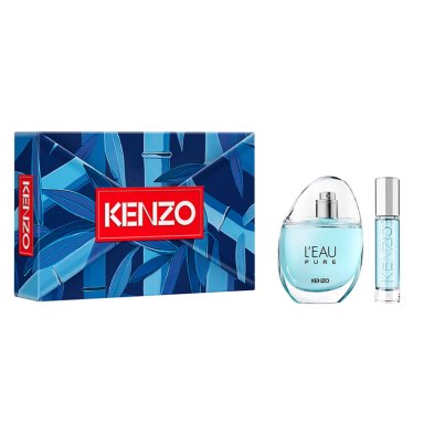 SET PERFUME UNISEX KENZO L'EAU PURE EDP 50ML+10ML - 1