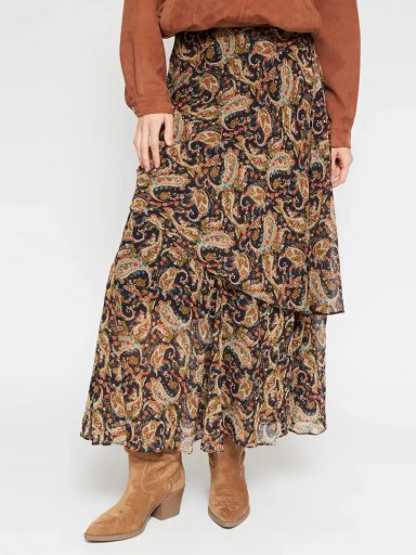 FALDA MUJER MARQUIS LARGA PRINT - 2