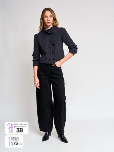 JEANS MUJER MARQUIS ALGODÓN BARREL - 1
