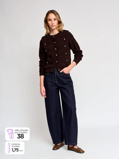 JEANS MUJER MARQUIS ALGODÓN BARREL - 1