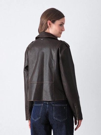 CHAQUETA MUJER RAINDOOR BIKER - 3