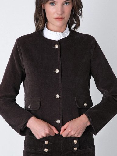 CHAQUETA MUJER RAINDOOR ALGODÓN BOTONES - 6