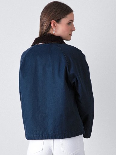 CHAQUETA MUJER RAINDOOR ALGODÓN ENCERADA - 5