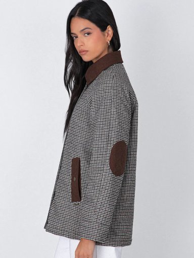CHAQUETA MUJER RAINDOOR ALGODÓN TEJIDA PRINT - 4