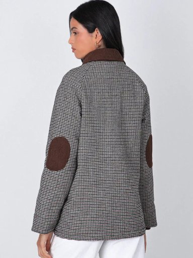 CHAQUETA MUJER RAINDOOR ALGODÓN TEJIDA PRINT - 5